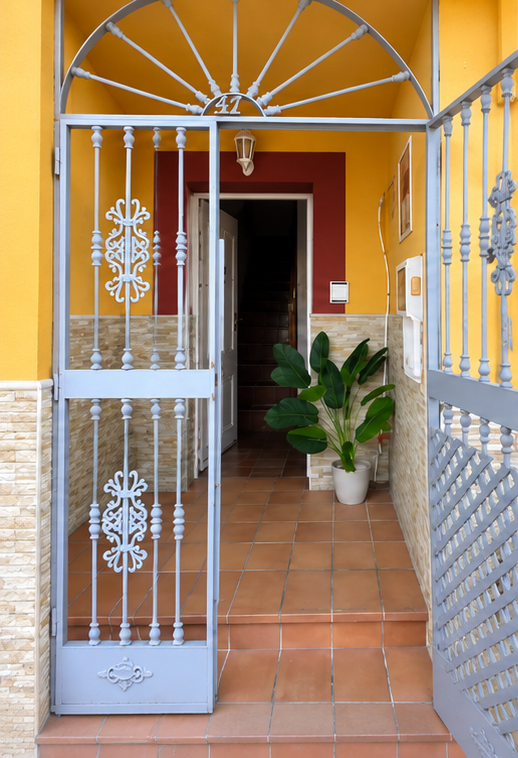 Entrada de la vivienda
