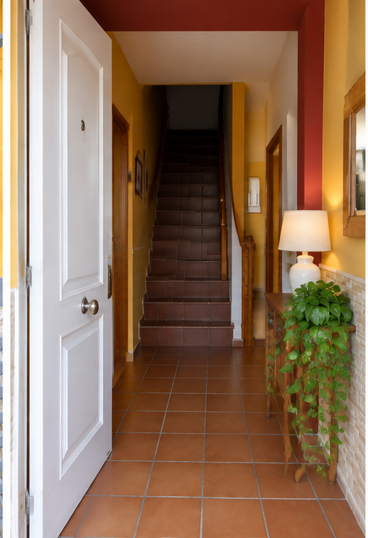 Recibidor de la vivienda